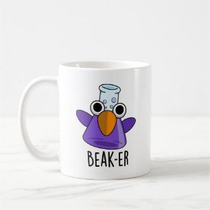 Beak-er Funny Chemistry Pun Koffiemok