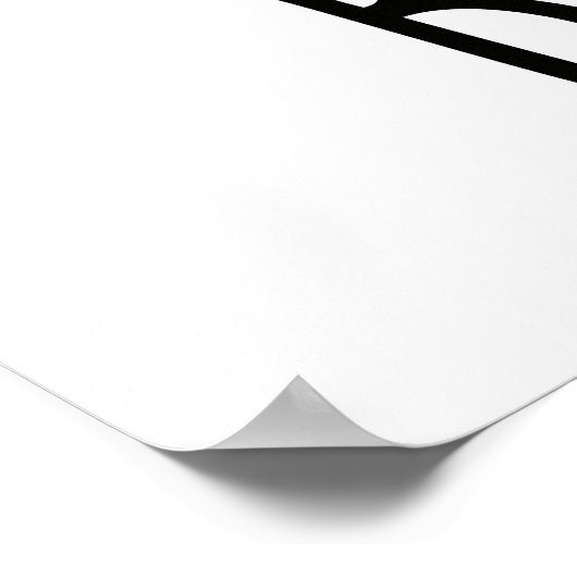 Beak-er Funny Chemistry Pun Poster (Hoek)