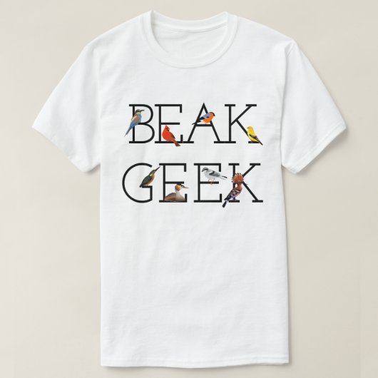 Beak Geek T-shirt (Design voorkant)