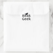 Beak Geek - Wren Ronde Sticker (Tas)