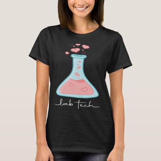 Beaker Lab Tech Laboratory Technician T-shirt (Voorkant)