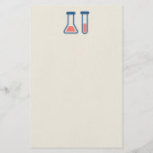 Beaker & Test Tube Science Geëerd Briefpapier (Voorkant)