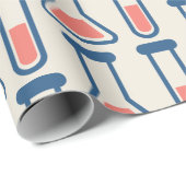 Beaker & Test Tube Science Geëerd Cadeaupapier (Rol Hoek)