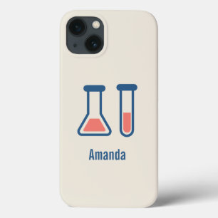 Beaker & Test Tube Science Geëerd Case-Mate iPhone Case