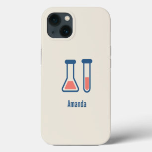 Beaker & Test Tube Science Geëerd iPhone 13 Hoesje