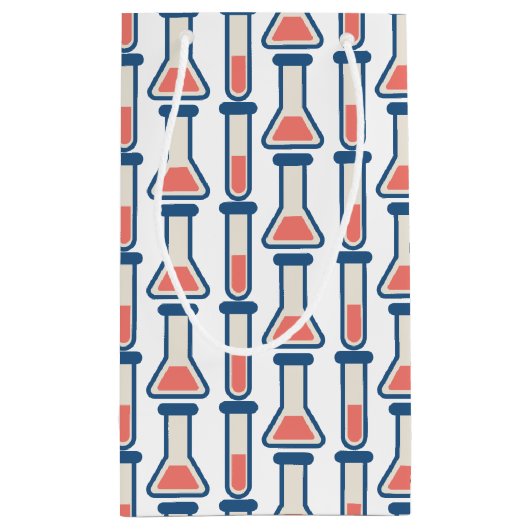 Beaker & Test Tube Science Geëerd Klein Cadeauzakje (Achterkant)