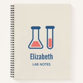 Beaker & Test Tube Science Geëerd Notitieboek