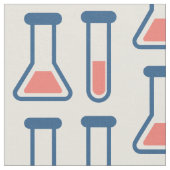 Beaker & Test Tube Science Geëerd Stof (Close Up)