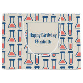 Beaker & Test Tube Science Vervolgende dag Groot Cadeauzakje (Voorkant)
