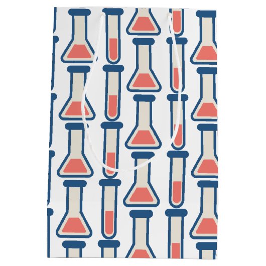 Beaker & Test Tube Science Vervolgende dag Medium Cadeauzakje (Achterkant)