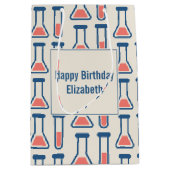 Beaker & Test Tube Science Vervolgende dag Medium Cadeauzakje (Voorkant)