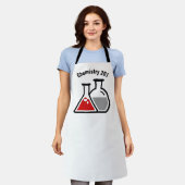 Beakers Design Chemistry Science Schort (Gedragen)