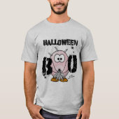 Beakless Budgie Halloween BOO T-shirt (Voorkant)