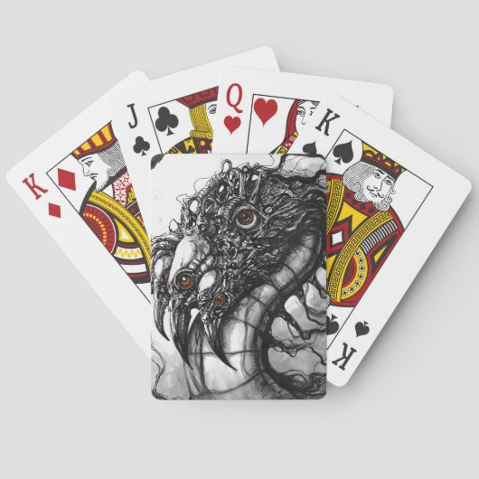 Beaky-kaarten Pokerkaarten (Achterkant)