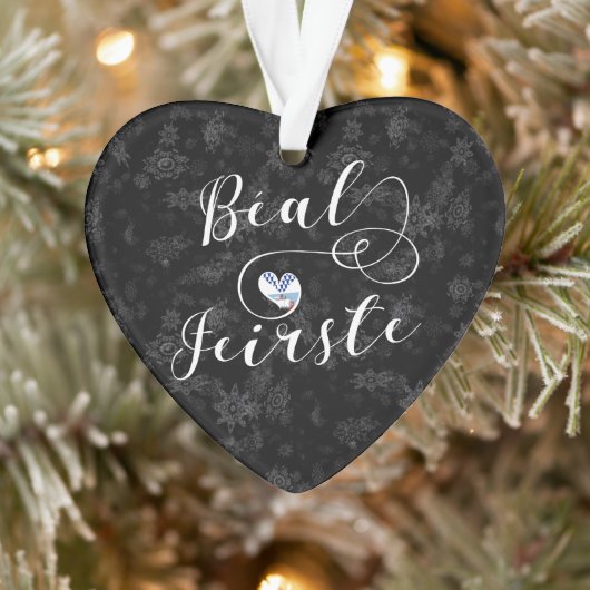 Béal Feirste Flag Heart, Belfast Ornament (Boom)