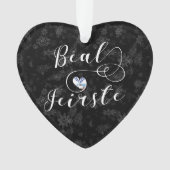 Béal Feirste Flag Heart, Belfast Ornament (voorkant)