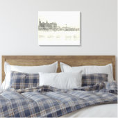 Beale East Side Market and Mission Canvas Afdruk (Insitu (Slaapkamer))