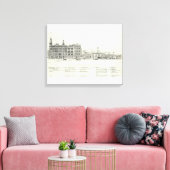 Beale East Side Market and Mission Canvas Afdruk (Insitu (Woonkamer))