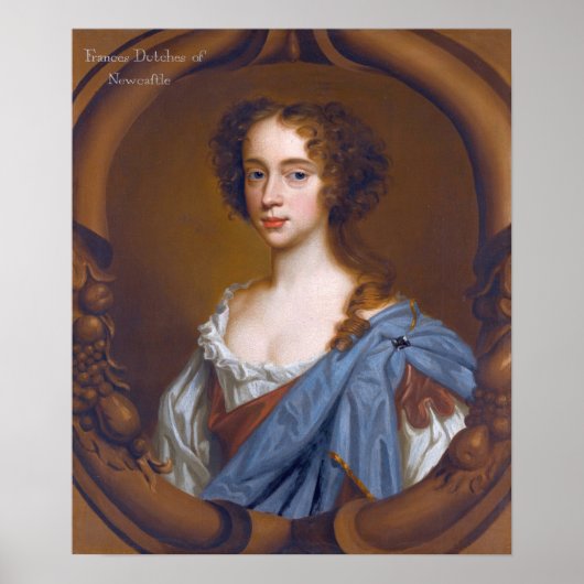 Beale - Frances Pierrepont Hertogin Van Newcastle Poster (Voorkant)