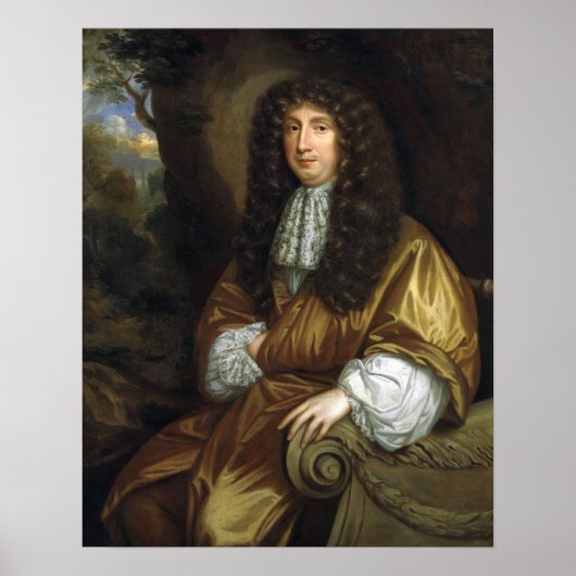 Beale - George Savile 1st Marquess of Halifax Poster (Voorkant)