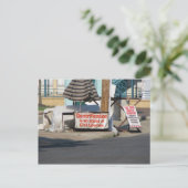 Beale n Blues Briefkaart (Staand voorkant)