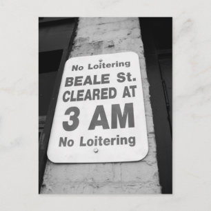 Beale n Blues-serie Briefkaart