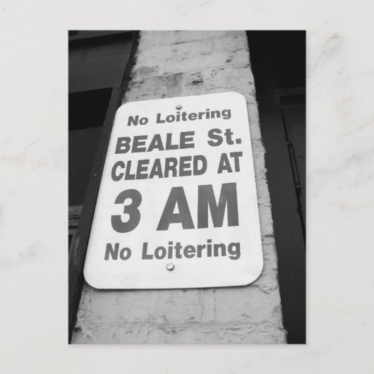 Beale n Blues-serie Briefkaart (Voorkant)
