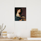 Beale - portret van een jong meisje poster (Keuken)