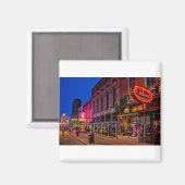 Beale Street in Memphis Magneet (Voorkant / Achterkant)