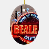 Beale Street Keramisch Ornament (Voorkant)