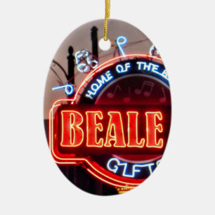 Beale Street Keramisch Ornament