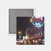 Beale Street - Memphis Magneet (Voorkant / Achterkant)