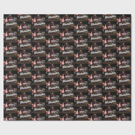 Beale Street, Memphis, Tennessee Cadeaupapier (Vlak)