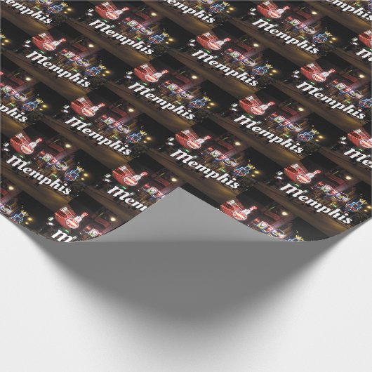 Beale Street, Memphis, Tennessee Cadeaupapier (Hoek)