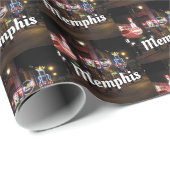 Beale Street, Memphis, Tennessee Cadeaupapier (Rol Hoek)