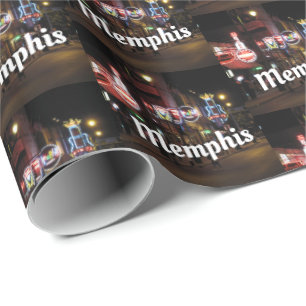 Beale Street, Memphis, Tennessee Cadeaupapier