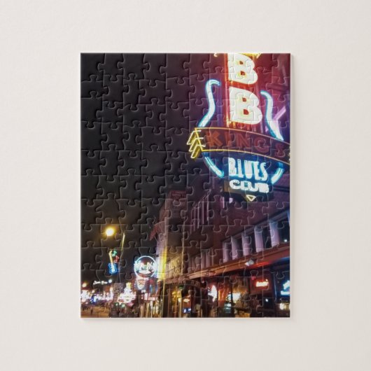 Beale Street - Memphis, Tennessee Legpuzzel (Verticaal)