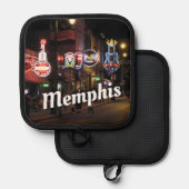 Beale Street, Memphis, Tennessee Pannenlap (Voorkant / Achterkant)