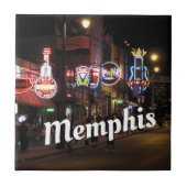 Beale Street, Memphis, Tennessee Tegeltje (Voorkant)