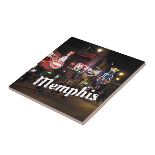 Beale Street, Memphis, Tennessee Tegeltje (Zijkant)