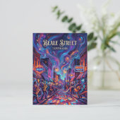 Beale Street Tennessee Briefkaart (Staand voorkant)
