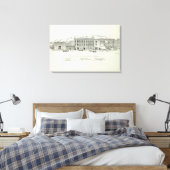 Beale West Side Market and Mission Canvas Afdruk (Insitu (Slaapkamer))