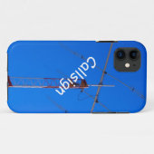 Beam Antenna en Callsign Case-Mate iPhone Case (Achterkant (horizontaal))