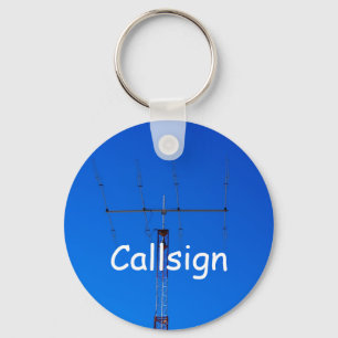 Beam Antenna en Callsign Sleutelhanger