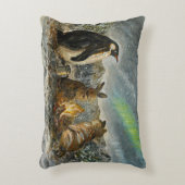 Beam Lingering Whimsical Aurora Animals Painting Accent Kussen (Voorkant(Verticaal))