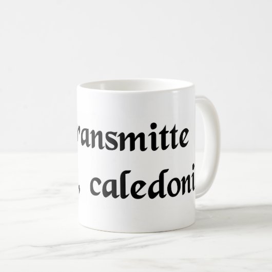 Beam me omhoog, Scotty. Koffiemok (Voorkant rechts)