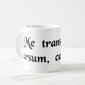 Beam me omhoog, Scotty. Koffiemok (Voorkant links)