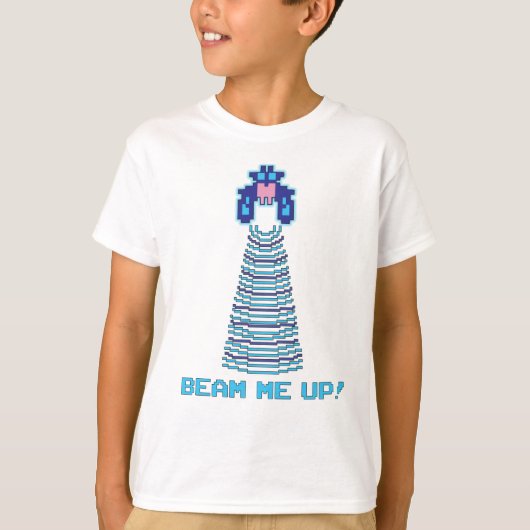Beam me omhoog! t-shirt (Voorkant)
