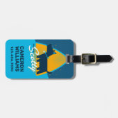 Beam me op Scotty Bagagelabel (Voorkant horizontaal)