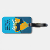 Beam me op Scotty Bagagelabel (Achterkant horizontaal)